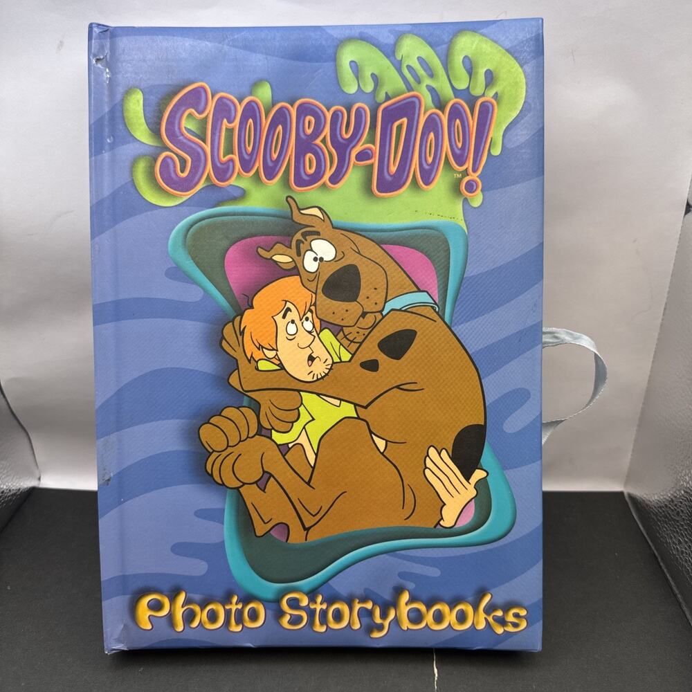Scooby Doo Photo Storybooks Hardcover 2001 kids photo album Used